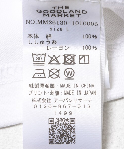 THE GOODLAND MARKET（ザグッドランドマーケット）の「ザ グッドランド マーケット　GOOD BOY TEE（Tシャツ/カットソー・メンズ・DALS WH/DALS BK/BOSTONS WH/BOSTONS BK・S/M/L）」の10枚目の写真