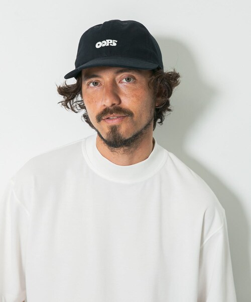 URBAN RESEARCH Sonny Label（アーバンリサーチサニーレーベル）の「OOPS　ロゴキャップ（キャップ・メンズ・KHAKI/BLACK/NAVY・one）」の3枚目の写真