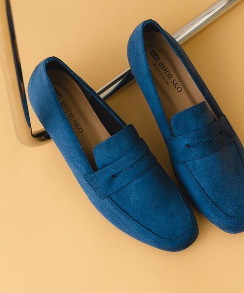 RODE SKO（ロデスコ）の「『MADE IN JAPAN』ソフトコインローファー（ローファー・レディース・SILVER/BLACK/GUN METAL/NAVY/BLACK/S/CAMEL/S・36/37/38）」の3枚目の写真