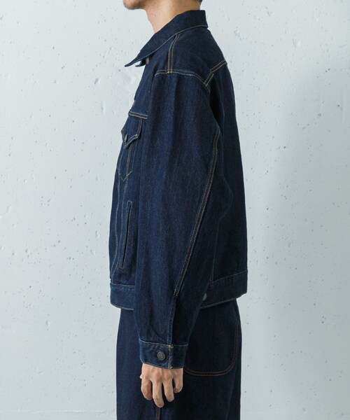 URBAN RESEARCH(アーバンリサーチ)の「CIOTA 4 POCKETS DENIM JACKET(デニムジャケット・メンズ・DARK NAVY・42/44/46)」の5枚目の写真