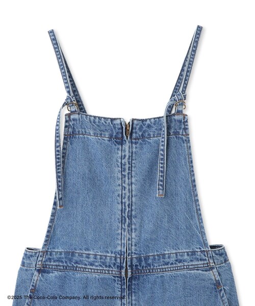 VIS(ビス)の「【Coca-Cola】VIS別注エンブロイダリーサロペット(サロペット/オーバーオール・レディース・ブルー系/ピンク・F)」の17枚目の写真