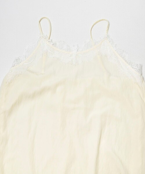 ITEMS URBANRESEARCH（アイテムズ アーバンリサーチ）の「レースキャミチュニック（チュニック・レディース・DOT/BLK/BRN/OFF・Free）」の11枚目の写真