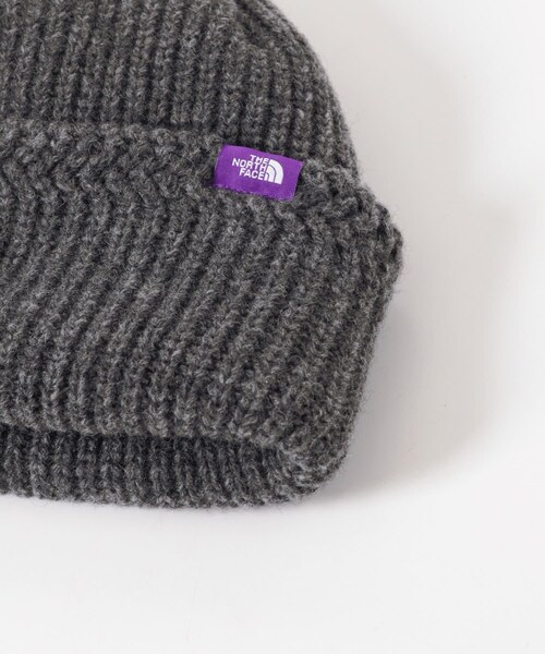URBAN RESEARCH（アーバンリサーチ）の「THE NORTH FACE PURPLE LABEL　WINDST FLD WT CAP（ニットキャップ/ビーニー・メンズ・BR/AH/K・FREE）」の8枚目の写真