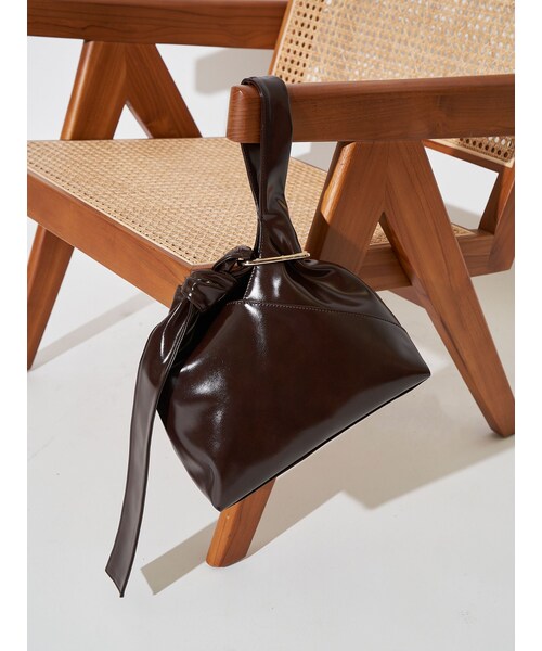 ELENDEEK（エレンディーク）の「CROSS MARCHE BAG（ハンドバッグ・レディース・ブラック/オフホワイト/ブラウン・F）」の13枚目の写真