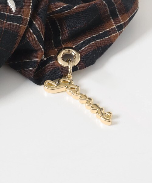 URBAN RESEARCH(アーバンリサーチ)の「GANNI EXCLUSIVE SCRUNCHIE(ヘアゴム・レディース・CAPPUCCINO/B CURACAO/S PINK・-)」の6枚目の写真