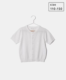 ROPE' PICNIC（ロペピクニック）の「【KIDS】半袖ベーシックカーディガン/リンクコーデ（カーディガン/ボレロ・キッズ）」