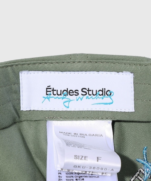 ADAM ET ROPE'（アダムエロペ）の「【Etudes Studio/エチュードストゥディオ】CAP BANANA PATCH AW（キャップ・メンズ・カーキ・F）」の9枚目の写真