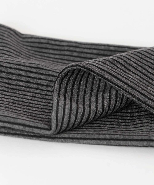 URBAN RESEARCH（アーバンリサーチ）の「decor『デコール』　Border Wide Hairband（ヘアバンド・レディース・CHARCOAL/BROWN・-）」の8枚目の写真
