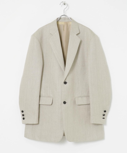 URBAN RESEARCH(アーバンリサーチ)の「semoh DeadStock Linen Jacket(テーラードジャケット・メンズ・BEIGE・2/3)」の1枚目の写真