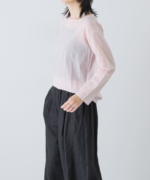 かぐれ（カグレ）の「Yoli　SIMPLE BLOUSE（シャツ/ブラウス・レディース・O WHITE/BLACK/YELLOW/PINK・1）」の19枚目の写真