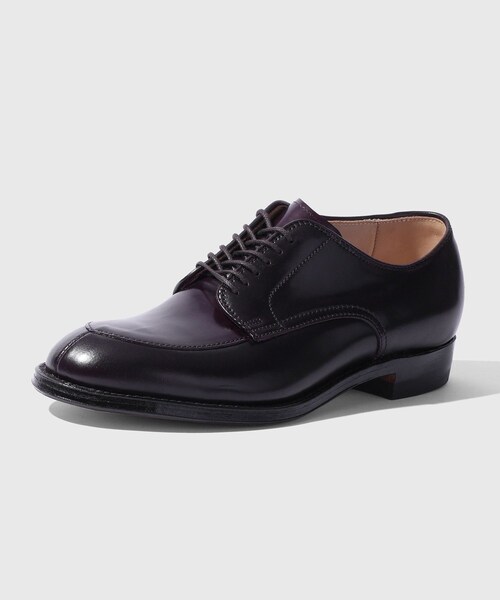 ADAM ET ROPE'(アダムエロペ)の「【ALDEN/オールデン】V-TIP CORDOVAN(ドレスシューズ・メンズ・ワイン・25.0/25.5/26.0/26.5/27.0/27.5)」の8枚目の写真