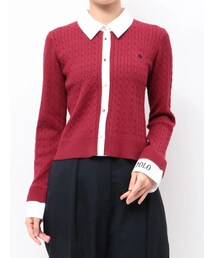 POLO BCS | 【POLOBCS】シャツドッキングケーブルニット(ニット/セーター)