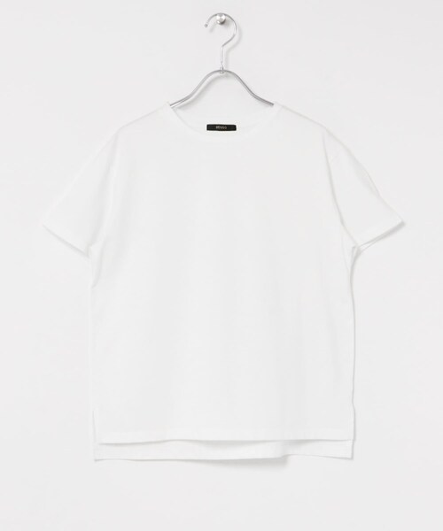 URBAN RESEARCH ROSSO（アーバンリサーチロッソ）の「UVカットアイスコットンカットソー（Tシャツ/カットソー・レディース・OFF/BLACK/MINT GREEN・Free）」の12枚目の写真