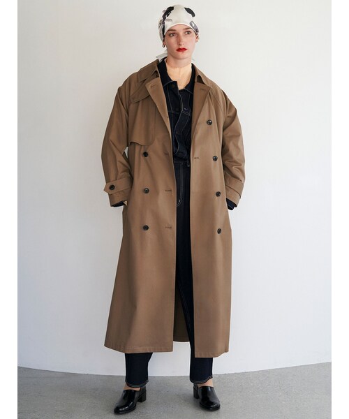 ELENDEEK(エレンディーク)の「BOA LINER SET TRENCH CT(トレンチコート・レディース・アイボリー/ブラック/モカ・01/02)」の19枚目の写真