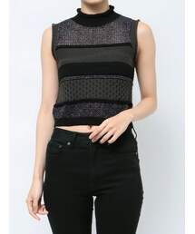 MURUA | クロシェミックスニット(ニット/セーター)