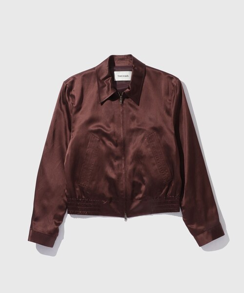 ADAM ET ROPE'（アダムエロペ）の「【TONYWACK/トニーウェック】SILK COTTON SWING JACKET（その他アウター・メンズ・グリーン/ワイン・L/M）」の4枚目の写真