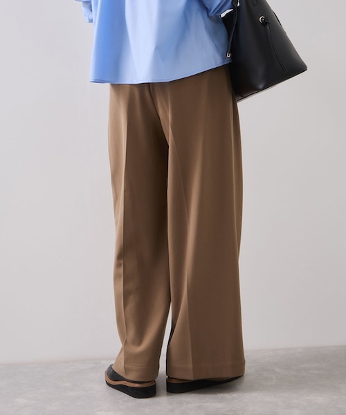VIS（ビス）の「Hot Beautyツータックワイドパンツ/イージーケア（その他パンツ・レディース・ブラック/グレー系/キャメル・L/M/S/SS）」の17枚目の写真