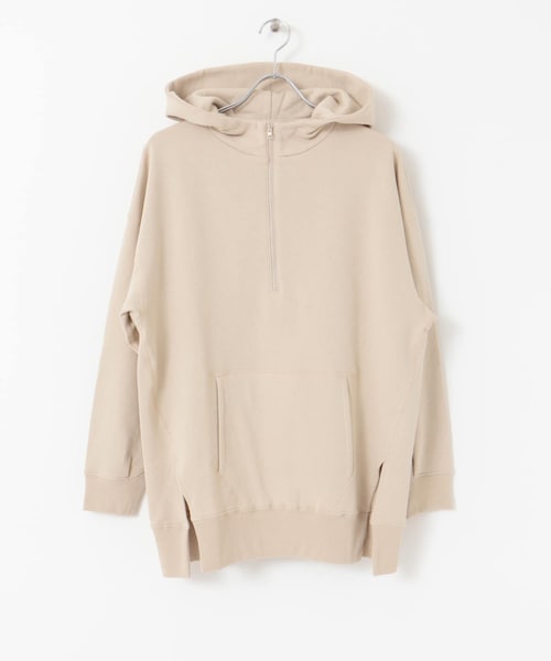 EKAL（エカル）の「EKAL　コハニングライトウエイトフーディー（パーカー・レディース・グレージュ/サーモン/チャコール・one）」の16枚目の写真