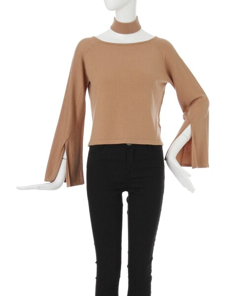 MURUA（ムルーア）の「スリットスリーブTOPS（その他トップス・レディース・ブラウン/ブラック/グレー/アイスブルー/ベージュ・F）」の14枚目の写真