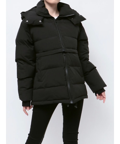 GYDA（ジェイダ）の「2WAYデザイン中綿コート（ダウンジャケット