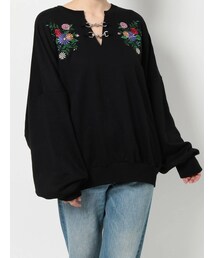 jouetie | チャイナルーズプルオーバー(Tシャツ/カットソー)