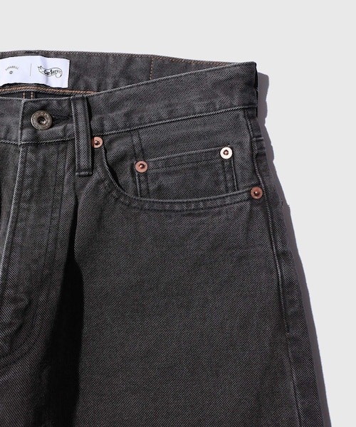ADAM ET ROPE'(アダムエロペ)の「【SUGARHILL/シュガーヒル】"CAR SERVICE" MODERN DENIM REGULAR CUT(デニムパンツ・メンズ・ブラック・30/32)」の5枚目の写真