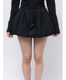 EMODA | ナイロンバルーンミニスカート(スカート)