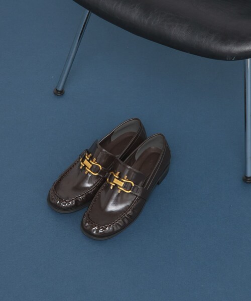 KBF（ケイビーエフ）の「ヴィンテージビットローファー（ローファー・レディース・D.BROWN/BLACK・36/37/38）」の2枚目の写真