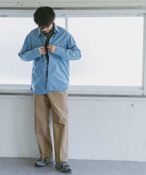 URBAN RESEARCH DOORS(アーバンリサーチドアーズ)の「インタックチノトラウザー(チノパンツ・メンズ・Navy/Beige/Khaki・38/40)」の13枚目の写真