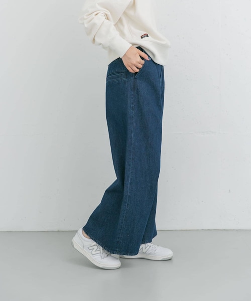 EKAL(エカル)の「バギータックデニム(デニムパンツ・レディース・O.W/USED・one/S/M)」の10枚目の写真