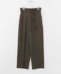 DOUBLE BELT PANTS
