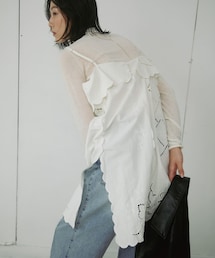 URBAN RESEARCH DOORS | Cotton Embroidery Tunic(その他トップス)