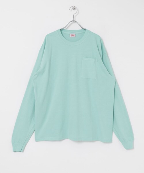 URBAN RESEARCH（アーバンリサーチ）の「RELAX FIT　ポケットロングスリーブ（Tシャツ/カットソー・メンズ・MINT/WHITE/PAPPER/GREY/オーキッド/プロブルー・FREE）」の22枚目の写真