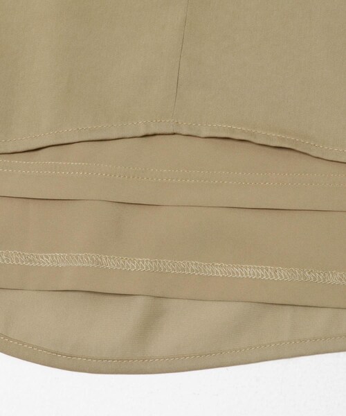 URBAN RESEARCH ROSSO（アーバンリサーチロッソ）の「ヴィンテージサテンテントワンピース（ワンピース・レディース・BROWN/Y/BEIGE/NAVY・Free）」の8枚目の写真