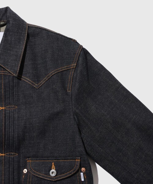 ADAM ET ROPE'（アダムエロペ）の「【SUGARHILL/シュガーヒル】CLASSIC DENIM JACKET（デニムジャケット・メンズ・ネイビー・2/3）」の6枚目の写真