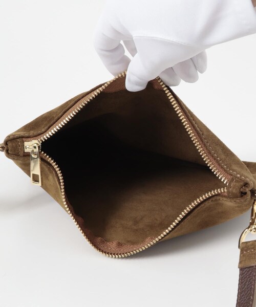 URBAN RESEARCH（アーバンリサーチ）の「CHRISTIAN VILLA　金具付きスウェードトート（トートバッグ・レディース・TABACCO・-）」の6枚目の写真