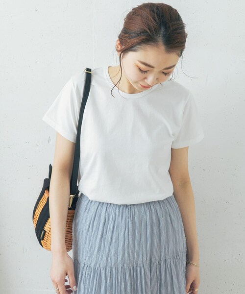 URBAN RESEARCH ROSSO（アーバンリサーチロッソ）の「GICIPI　MARMO（Tシャツ/カットソー・レディース・BIANCO/DESERTO/GIRASOLE・-）」の12枚目の写真