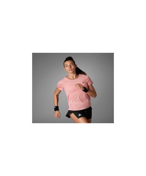 adidas（アディダス）の「アディゼロ ランニング半袖Tシャツ（トップス・レディース・ピンク/ブラック・J/S/J/M/J/L/J/XL/J/2XL/J/XS/XS/M/L/3XL/5XL/J/3XL）」の22枚目の写真