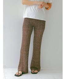 Ungrid | ラメニットフレアパンツ(その他パンツ)