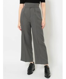 MURUA | ハイウエストタックパンツ【セットアップ着用可能】(スラックス)