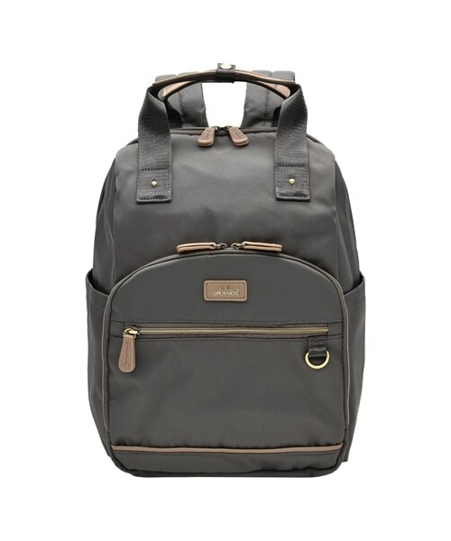 nissen（ニッセン）の「anello GRANDE（アネログランデ)エクレア 多機能デイパック（バックパック/リュック・メンズ・ベージュ/ブラック/グレー/ネイビー/ピンク・Y）」の2枚目の写真