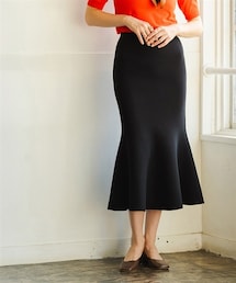 Maison INNESS | ＜2月20日午前11時販売開始＞マシュマロニットミラノリブ マーメイドスカート＜大きいサイズ有＞(スカート)