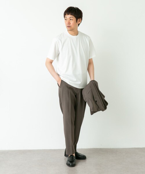 URBAN RESEARCH DOORS(アーバンリサーチドアーズ)の「LIFE STYLE TAILOR ファブリーズTシャツ(その他トップス・メンズ・WHITE/ICE GRAY/GRAY BLUE・M/L/XL)」の9枚目の写真