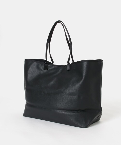URBAN RESEARCH(アーバンリサーチ)の「RAMIDUS TOTE BAG (L)(トートバッグ・メンズ・BLACK・-)」の4枚目の写真