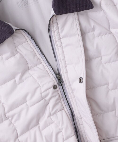 ADAM ET ROPE'(アダムエロペ)の「【UNIVERSAL OVERALL】for M FLAG QUIL TING JACKET(カバーオール・レディース・ブラック/グレー/ダークブラウン・L/M/XL)」の15枚目の写真