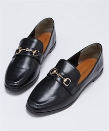 nissen | やわらかビット付ローファーシューズ（低反発中敷）(ローファー)