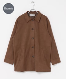 URBAN RESEARCH DOORS | 『別注』Audrey and John Wad×DOORS フェイクスウェードジャケット(テーラードジャケット)
