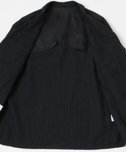 URBAN RESEARCH(アーバンリサーチ)の「『セットアップ対応』new basic Wool/Linen jacket(テーラードジャケット・メンズ・NAVY ST/CHARCOAL・M/L/XL)」の19枚目の写真