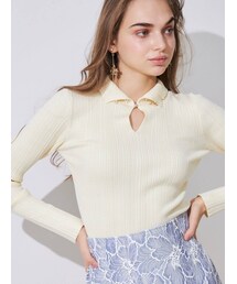 MERCURYDUO | 3WAYボタンニット(ニット/セーター)