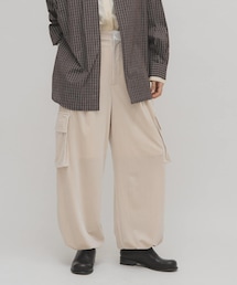 KBF | ベロアカーゴパンツ(その他パンツ)